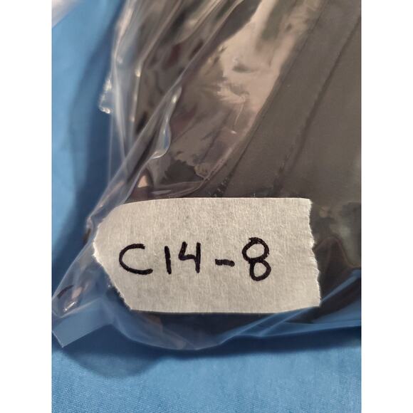 Adidas Nebraska Jacket Sz XL Men's Black Golf Windbreaker Full Zip C14-8 - Picture 10 of 10